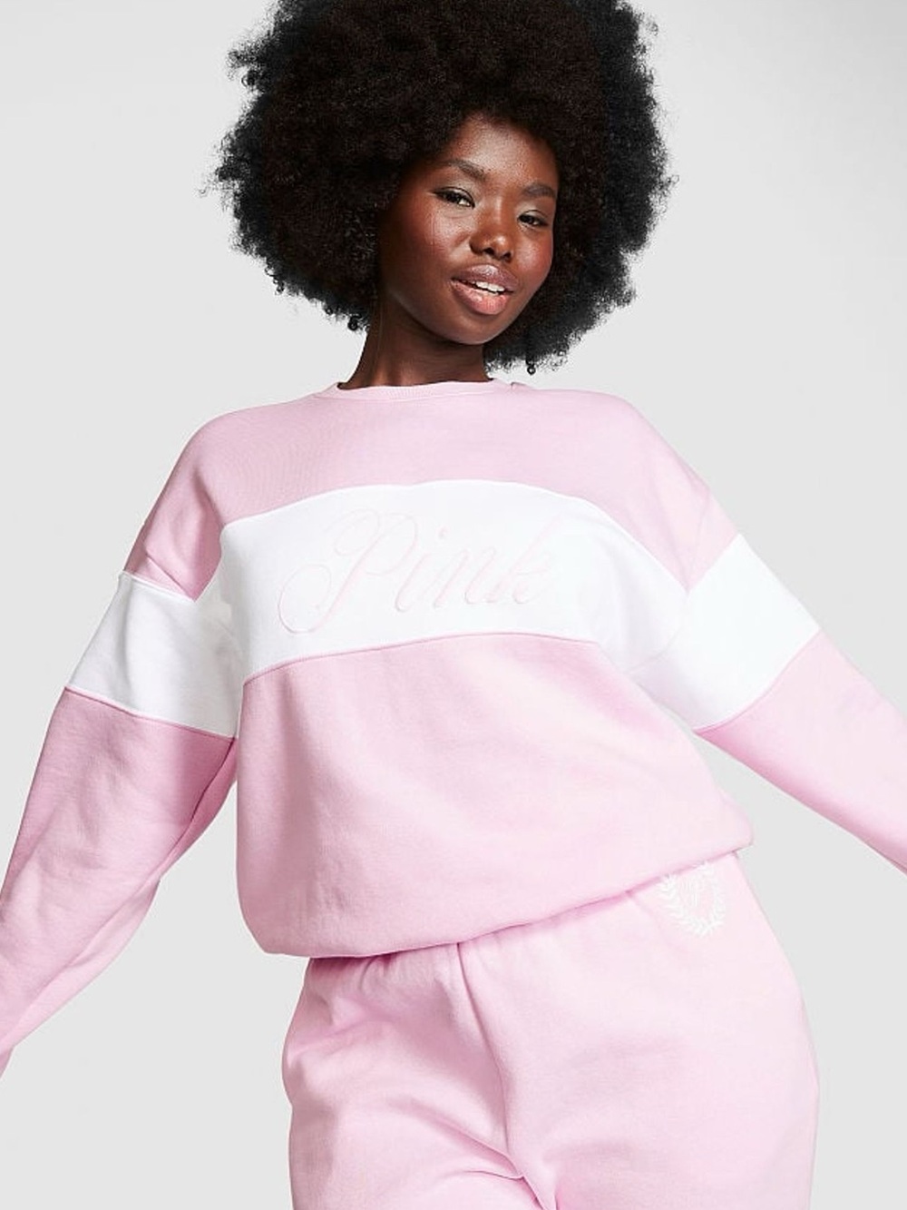 Pink VS Crewneck Sweatshirt
